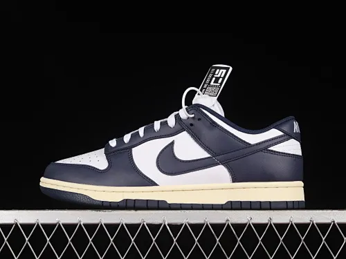 All Categories Nk SB Dunk Series Nk SB Dunk Low Low-top Sneakers Nk SB Dunk Low "Navy Blue" Navy Blue Color SB Smashed Backboard Fashion Casual Sneakers DD1503-115